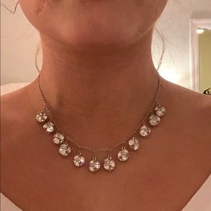 Sparkling Silver Kate Spade Necklace